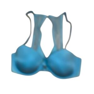 Victoria’s Secret Lined Demi Blue Front Hook Bra, 32D